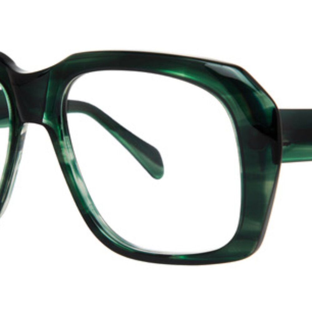 Goliath II ULTRA Eyeglasses Eye Glasses Full Rim Square Vintage Casino 58mm GRN